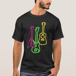 Guitars Electric Acoustic Classical Guitar Guitar T-Shirt
