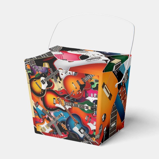 GUITARS FAVOUR BOX (Front Side)