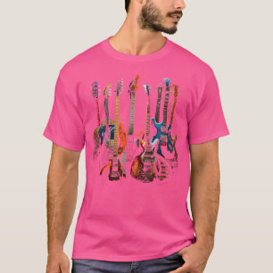 Guitars Guitarists Gift T-Shirt