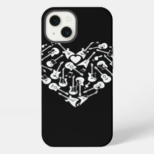 Guitars Heart Guitarist Valentines Day iPhone 13 Case
