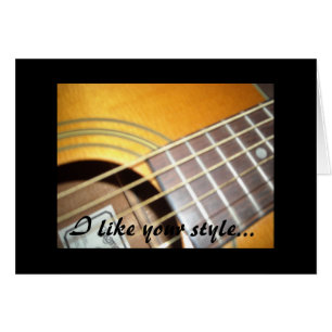 Guitars - I like your style...