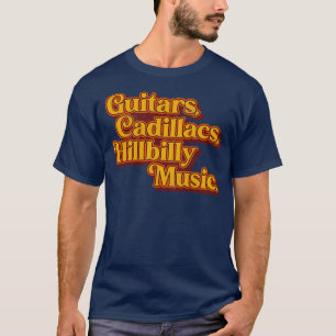 Guitars Lyrics Dwight Yoakam Tribute T-Shirt