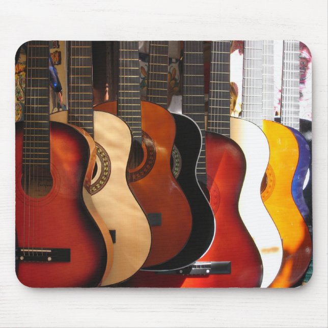 Guitars Mouse Mat (Front)