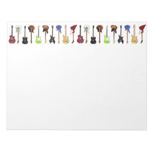 Guitars Notepad