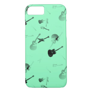 Guitars Rock Aqua Iphone Case 1