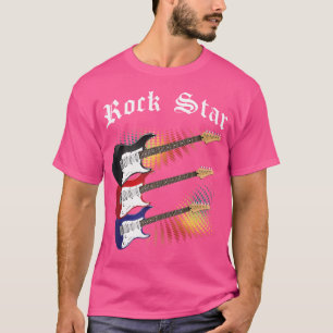 Guitars Shirts Electric Bass Semi Acoustic Guitars