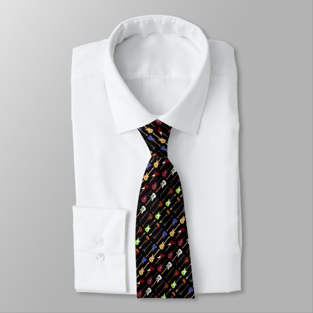 Guitars Tie (Tied)