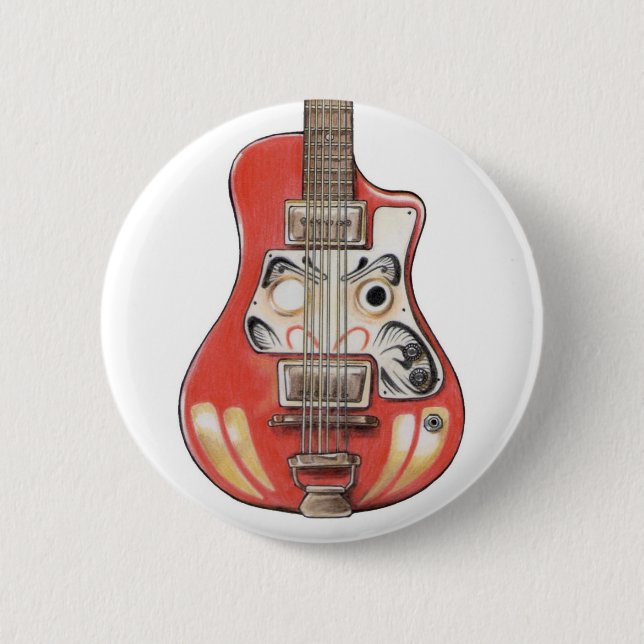 "Guitaruma" Original Erica Ward Pin (Front)