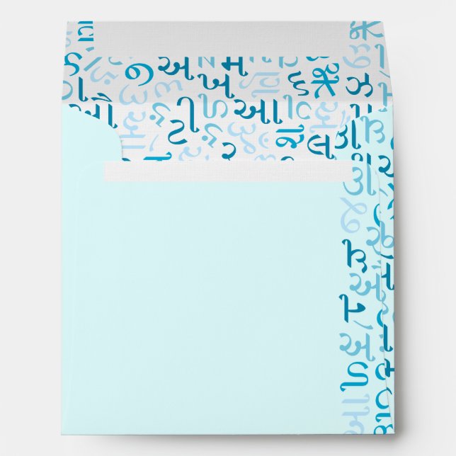 Gujarati Envelope (Back (Bottom))