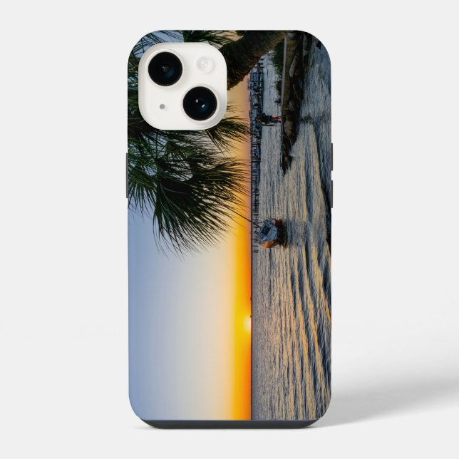 Gulf Breeze Florida Sunset iPhone Case (Back)