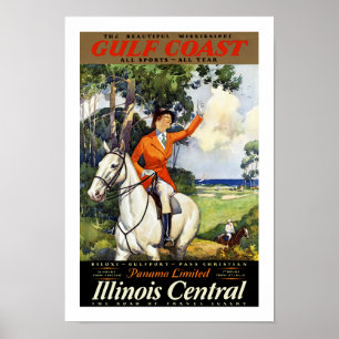 Gulf Coast by Panama Limited Poster