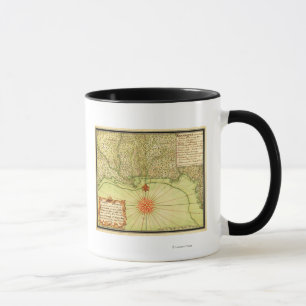 Gulf Coast of the United StatesPanoramic Map Mug