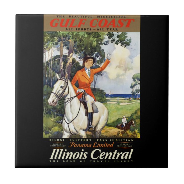 Gulf Coast ~ Panama Limited Tile (Front)