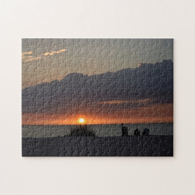 Gulf Coast Sunset - Florida Puzzle (Horizontal)