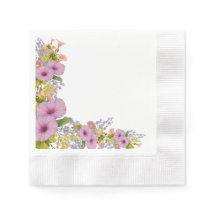 Gulf Coast Wildflower Paper Napkins