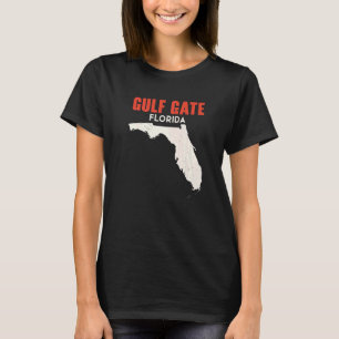 Gulf Gate Florida USA State America Travel Floridi T-Shirt
