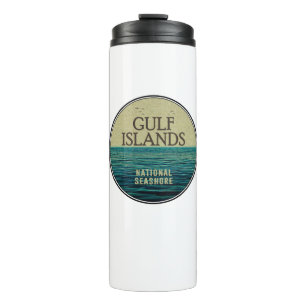Gulf Islands National Seashore Ocean Birds Thermal Tumbler