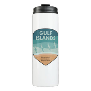 Gulf Islands National Seashore Seagulls Thermal Tumbler