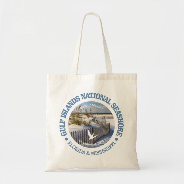 Gulf Islands National Seashore Tote Bag (Front)