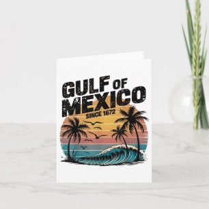 Gulf Mexico, Gulf Of Usa America Est 2025  Card