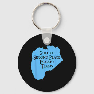 Gulf Of 2nd Place Hockey Teams Support Canada (1) Key Ring