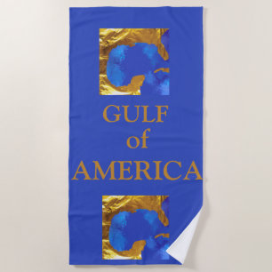 GULF OF AMERICA BEACH TOWEL