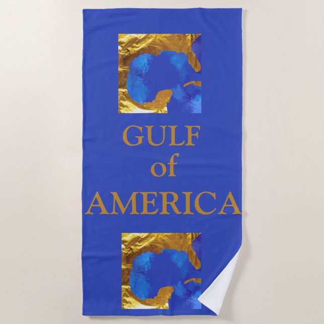 GULF OF AMERICA  BEACH TOWEL (Front)