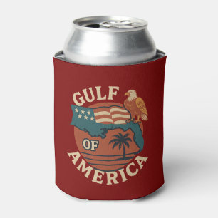 Gulf of America Beer Can Cooler