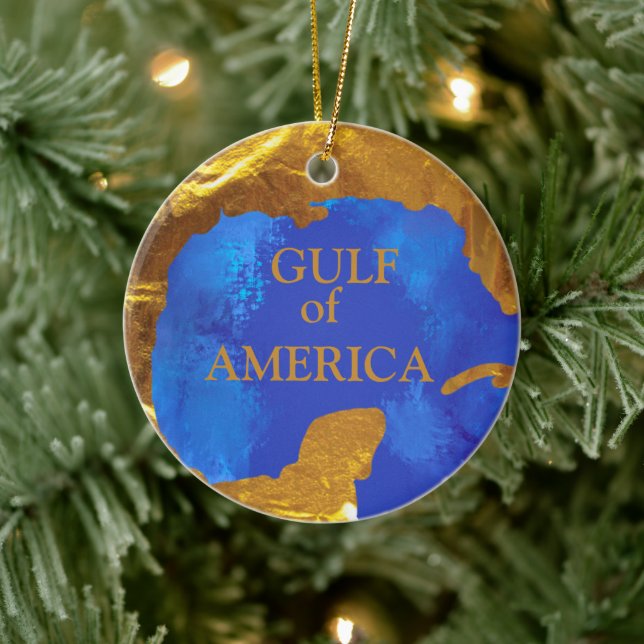 GULF OF AMERICA  CERAMIC TREE DECORATION (Tree)
