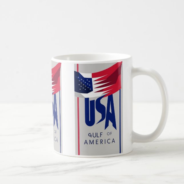 gulf of america coffee mug (Right)