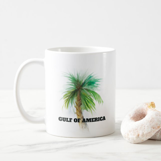 Gulf of America Coffee Mug (With Donut)