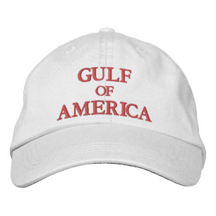 GULF OF AMERICA EMBROIDERED HAT