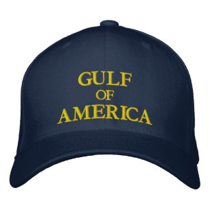 GULF OF AMERICA EMBROIDERED HAT