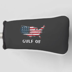 Gulf Of America Funny Trump East Cost Mexico Golf Head Cover