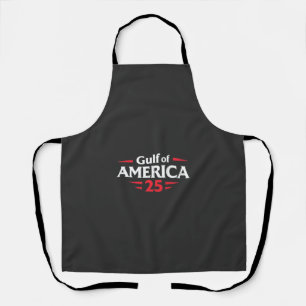 Gulf of America Patriotic American Trump USA Flag Apron