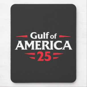 Gulf of America Patriotic American Trump USA Flag Mouse Mat