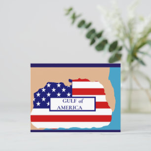 GULF OF AMERICA POSTCARD