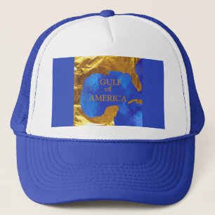 GULF OF AMERICA TRUCKER HAT