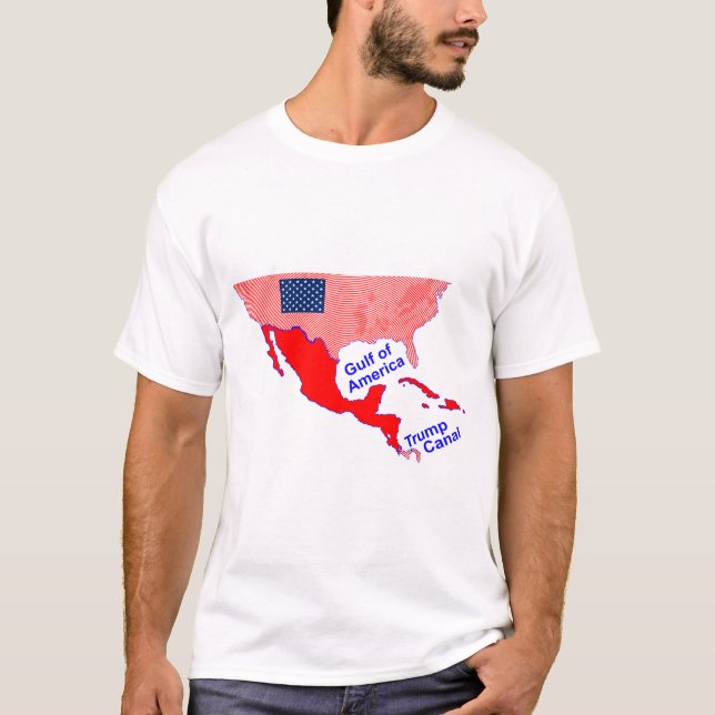 Gulf of America, Trump Canal T-Shirt (Front)