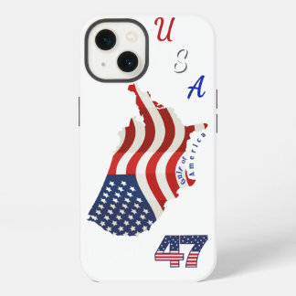 Gulf of America USA 47 Patriot iPhone 13 Case