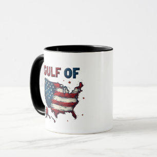 Gulf of America USA Map Trump USA Gulf of Mexico Mug