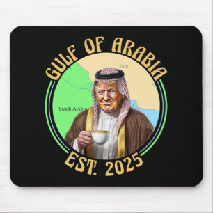 Gulf Of Arabia Est 2025 Funny Trump Vintage Arabia Mouse Mat