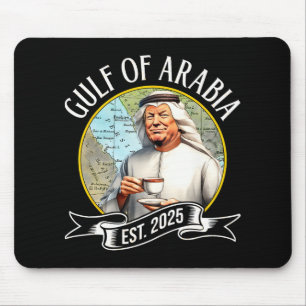 Gulf Of Arabia Est 2025 Funny Trump Vintage Mouse Mat
