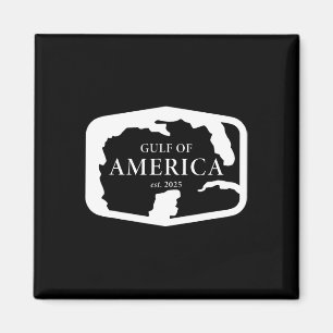 Gulf Of merica Usa America Funny Usa Flag Magnet