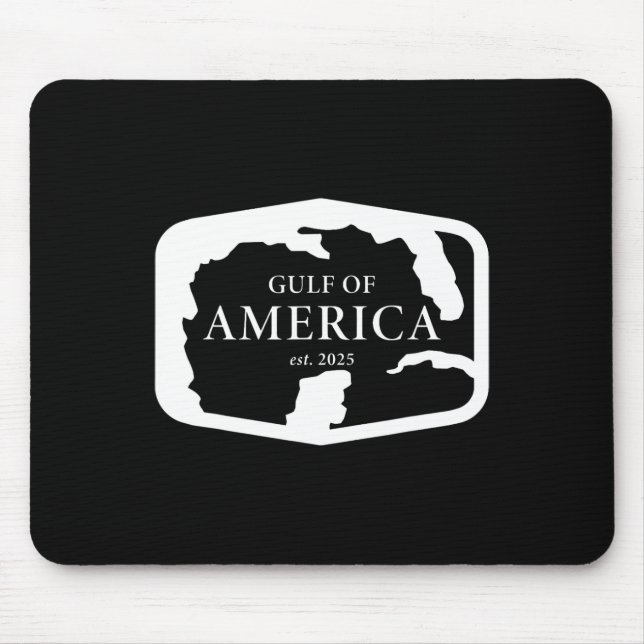 Gulf Of merica Usa America Funny Usa Flag  Mouse Mat (Front)