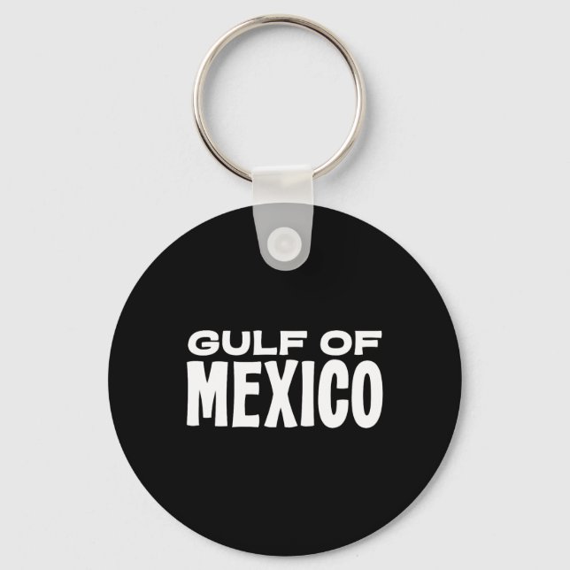 Gulf Of Mexico 10  Key Ring (Front)