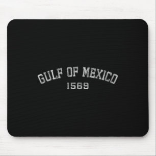 Gulf Of Mexico 1569 Historic Map T-shirt.png Mouse Mat