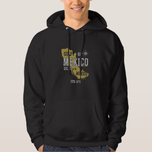 Gulf of Mexico 1672 Historic Map Hoodie