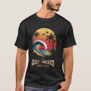 Gulf of Mexico 1672, Palms Summer Vacation T-Shirt