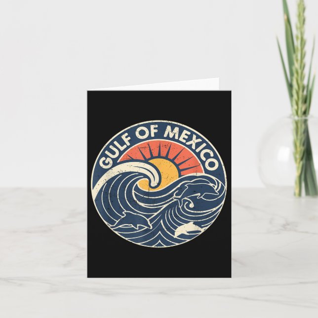 Gulf Of Mexico  Card (Front)